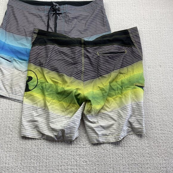 Lot x3 Bulk Y2K Men's Ripzone Board Shorts Surfer Skate Grunge Men Sz 40 Read - Picture 12 of 16